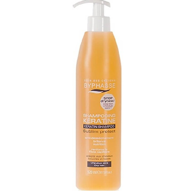 Dầu gội đầu dành cho da dầu Byphasse shampoo keratine 520ml