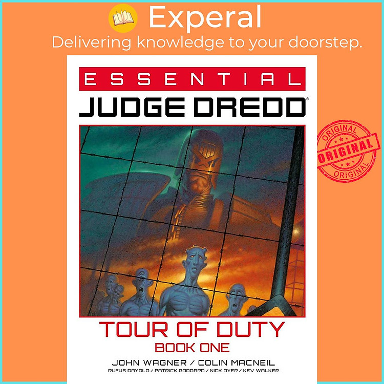 Sách - Essential Judge Dredd: Tour of Duty Book 1 by Rufus Dayglo (US edition, paperback)