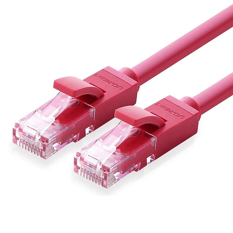 CáP MạNg Lan Cat 6 Utp 3M MàU Đỏ Cat6 Ugreen Nw10111212 HàNg ChíNh HãNg