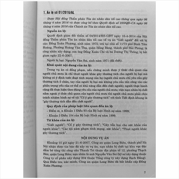 Hệ Thống Án Lệ Việt Nam – Từ Án Lệ số 01 đến Án Lệ số 72 (V2481TP) - Ảnh 3