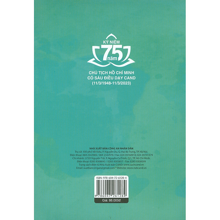 Sáu Điều Bác Hồ Dạy - Di Sản Vô Giá Xây Dựng Lực Lượng Công An Nhân Dân - Ảnh 2