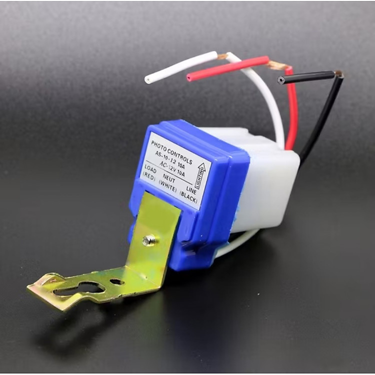 BỘ CẢM BIẾN ÁNH SÁNG TỰ ĐỘNG BẬT TẮT ĐÈN ĐIỆN 220V -12V -24V ĐÈN ĐƯỜNG ĐÈN XE MÁY ÔTÔ