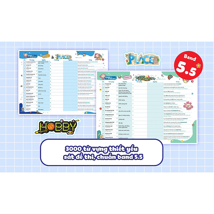 Takenote IELTS 6000 Từ Vựng Theo Chủ Đề (2 Tập) (Band 5.5) - Ảnh 5