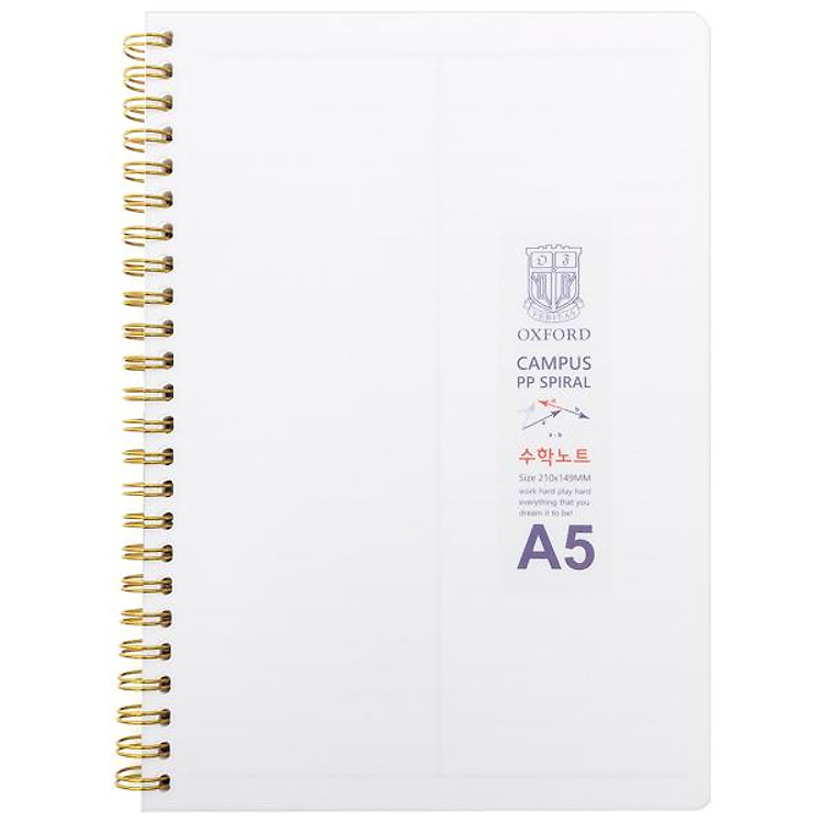 Sổ Lò Xo Toán Học Milk A5 (80 trang)