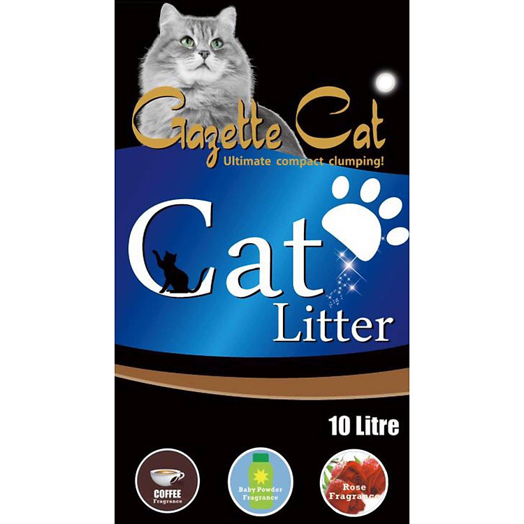 Cát Vệ Sinh Cho Mèo Cao Cấp Gagette 10L Siêu Khử Mùi Siêu Vón Siêu Thơm ( Giao mùi ngẫu nhiên )