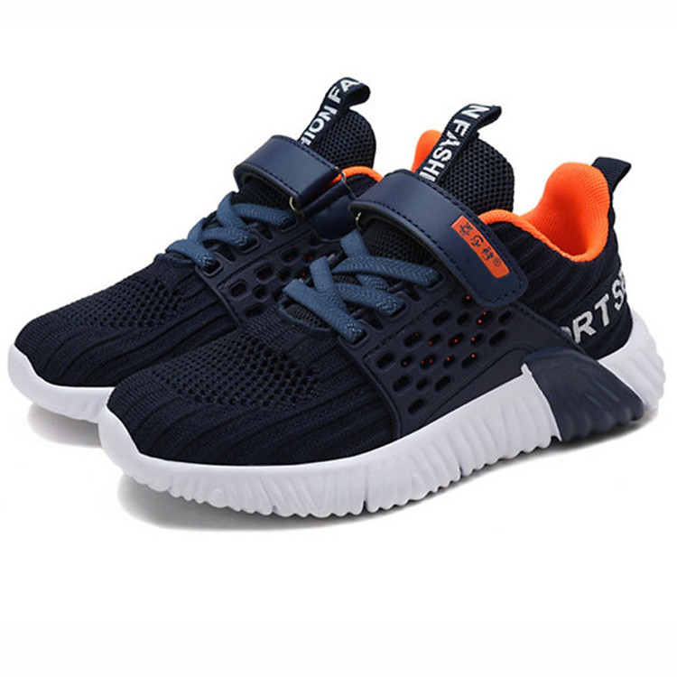 Giày thể thao bé trai 3 - 12 tuổi phong cách khỏe khoắn và năng động GE13