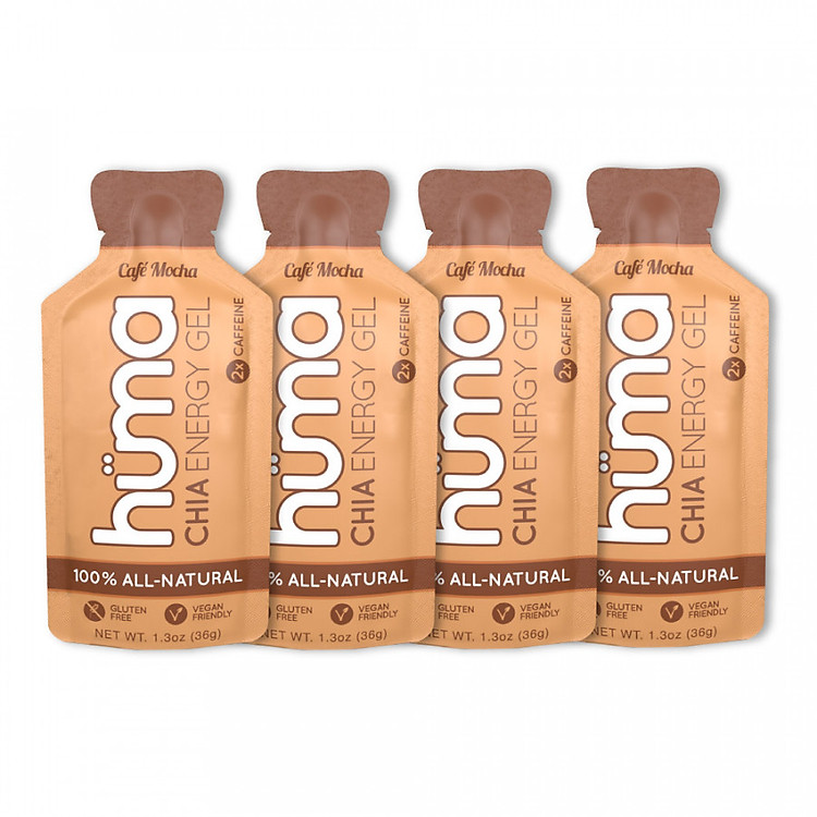 Gel Năng Lượng Huma Cafe Mocha / Vị Cafe Mocha - Combo 4 Gói