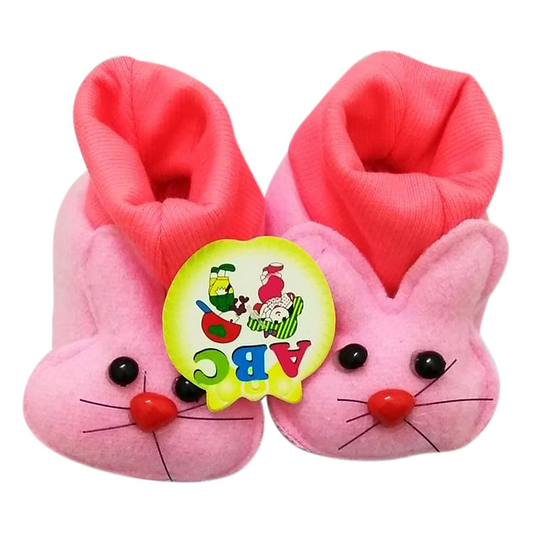 Giày Sơ Sinh Baby Newborn Bảo Thịnh - Hồng (10cm)