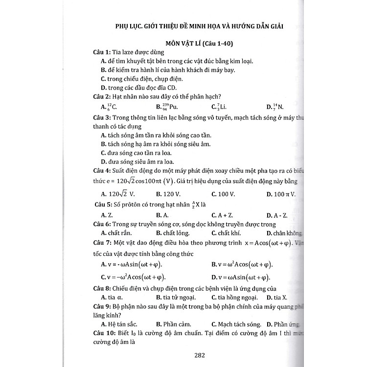 Ôn Luyện Thi Tốt Nghiệp THPT Bài Thi Khoa Học Tự Nhiên 2023 - Ảnh 4