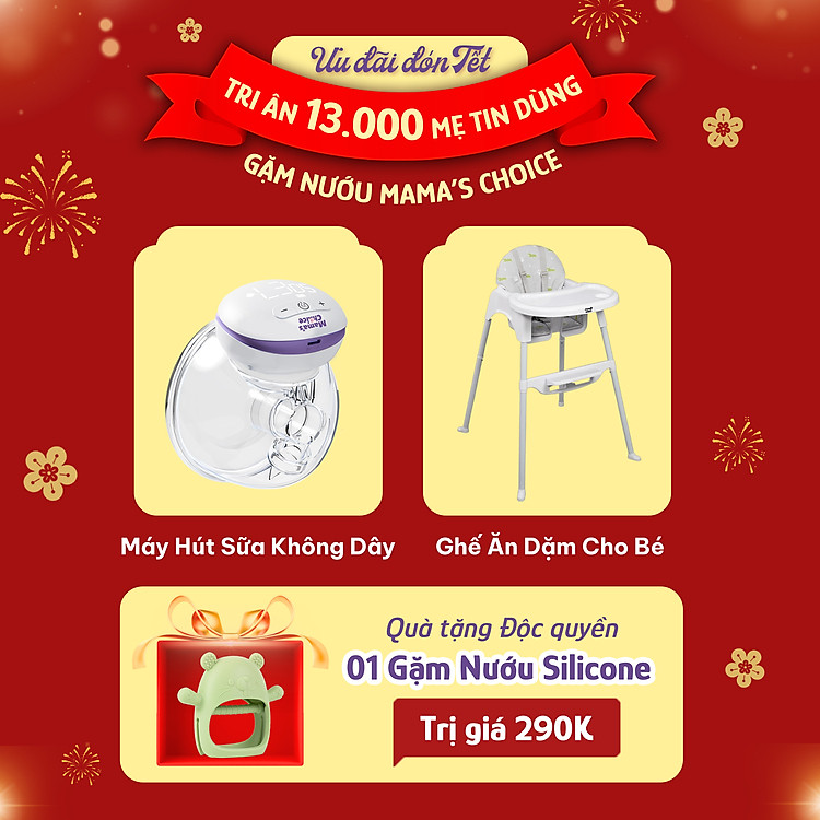 Gặm Nướu Mama's Choice Cao Cấp - Xanh Chính hãng Tiết kiệm - Hình ảnh 2