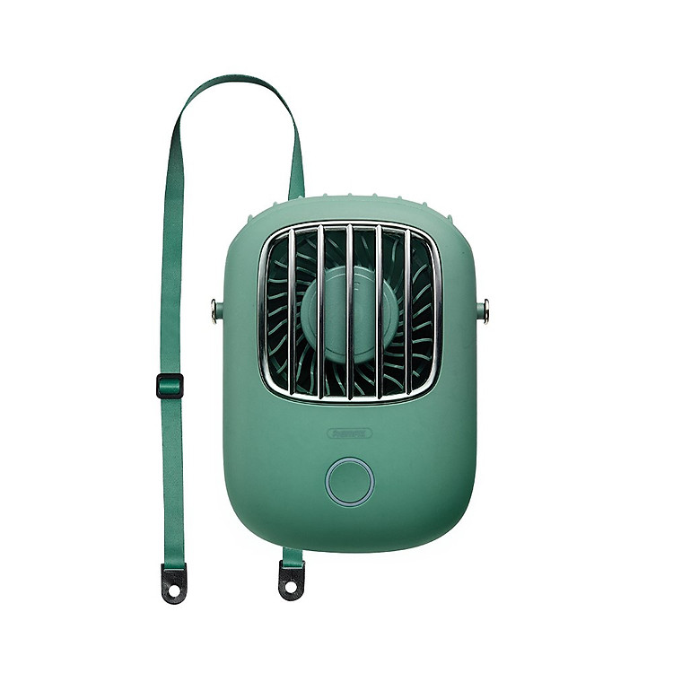 Quạt tích điện mini đeo cổ thời trang, giải nhiệt mùa hè Remax F36 - Hàng chính hãng