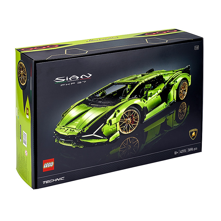 Tìm mua tại Avakids: LEGO Technic Lamborghini Sian FKP 37 42115 - Ngập tràn khuyến mãi