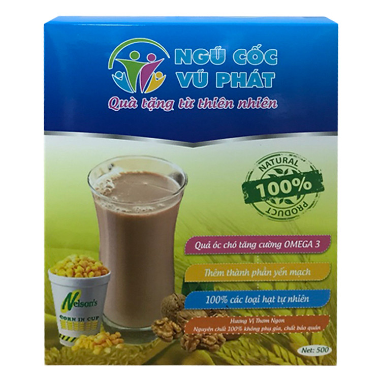 Bột Ngũ Cốc Vị Truyền Thống Vũ Phát (500g)