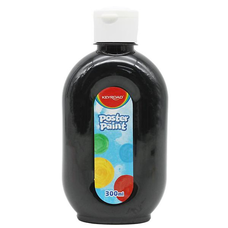 Chai Màu Nước 300 ml Keyroad KR971883 – Màu Đen