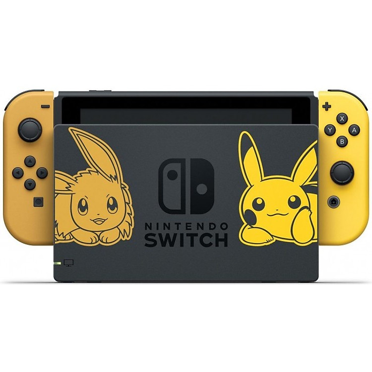 Nintendo Switch Limited Pokemon Let's go Pikachu-Hàn Nhập Khẩu