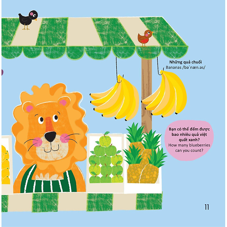Thư Viện Từ Vựng Đầu Đời Cho Bé - Thức Ăn Của Tớ - Ảnh 9