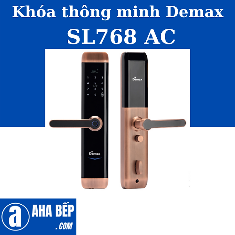 KHÓA THÔNG MINH DEMAX SL768 AC - HÀNG CHÍNH HÃNG