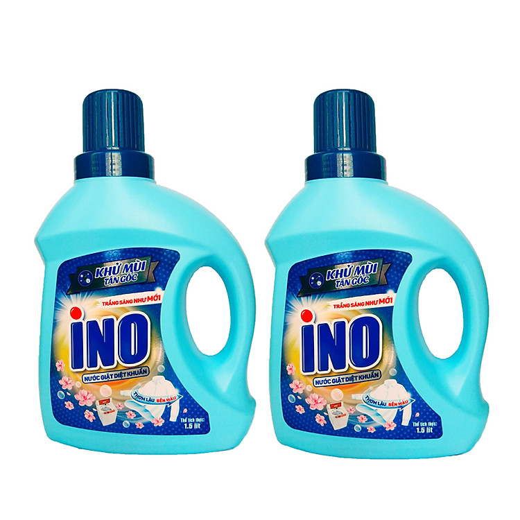 Combo 2 Nước Giặt INO Diệt Khuẩn (1.5L / Chai)