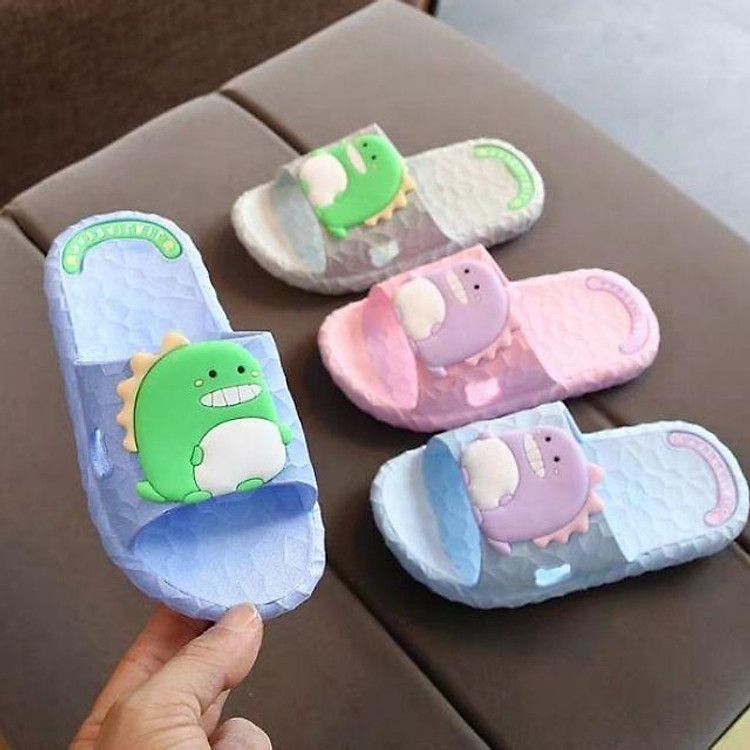 DÉP CAO CẤP HÌNH CHÚ KHỦNG LONG Ú SIÊU CƯNG CHO BÉ TRAI BÉ GÁI - DÉP CHO BÉ