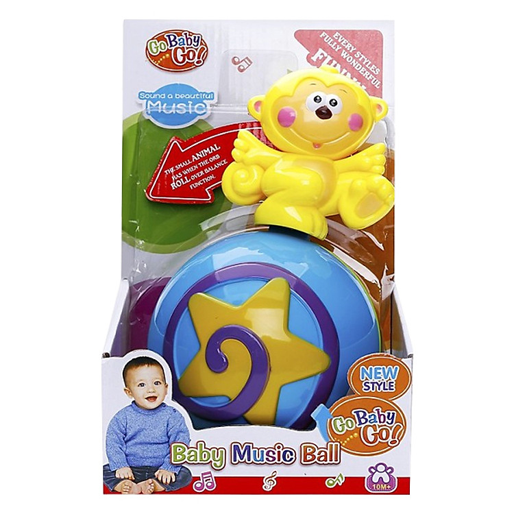 Bóng Lăn Phát Nhạc Chạy Pin Q-Kidz