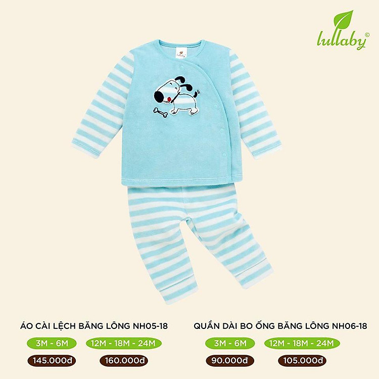 Bộ Quần áo băng lông Lullaby