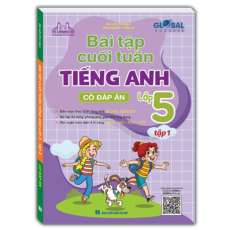 Global Success - Bài Tập Cuối Tuần Tiếng Anh Lớp 5 - Tập 1 (Có Đáp Án) - Ảnh 3