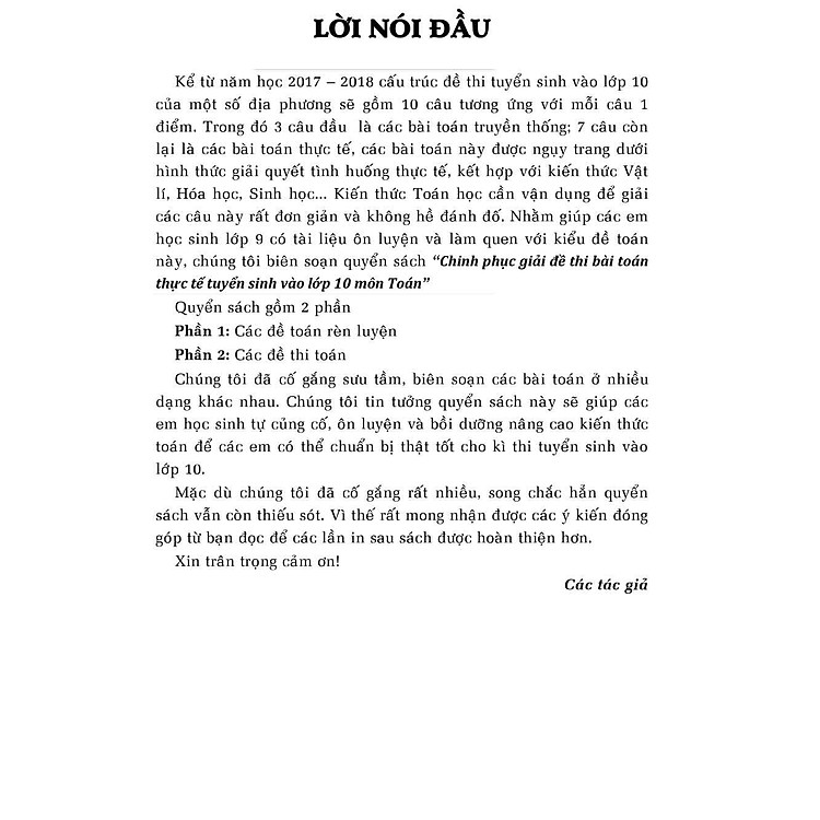 Chinh Phục Giải Đề Thi Bài Toán Thực Tế Tuyển Sinh Vào Lớp 10 Môn Toán - Ảnh 6