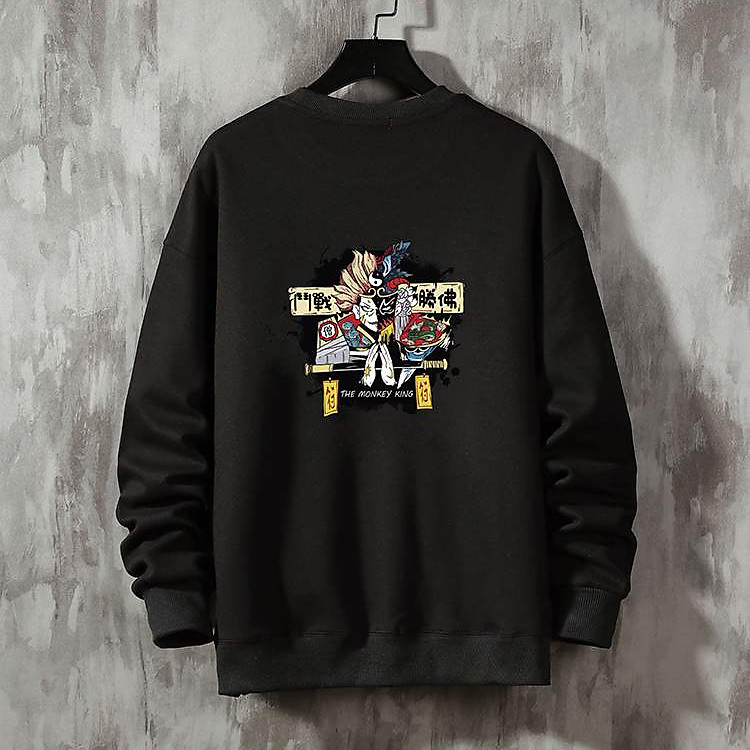 Áo Sweater , áo thun dài tay Form Rộng Nỉ Ngoại 3 màu Mon King (Unisex nam nữ đều mặc được)