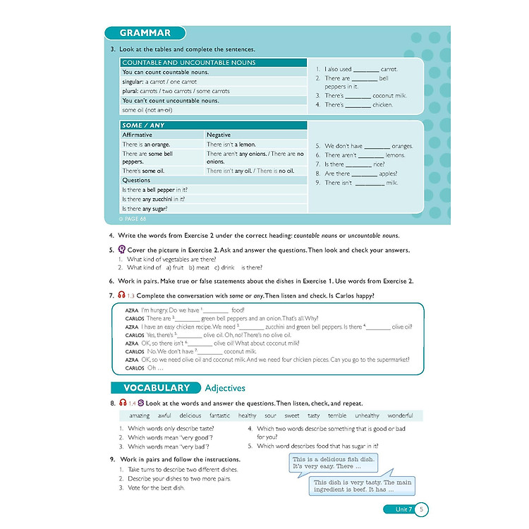 American Jetstream Elementary B Student's book & Workbook - Ảnh 5
