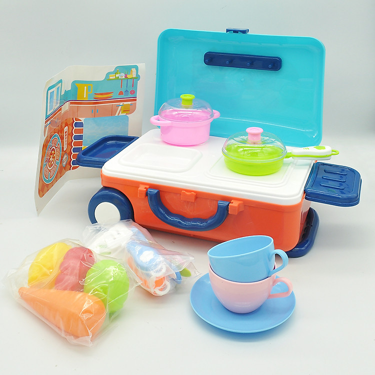 Bộ đồ chơi hộp kéo Nhà bếp Chính hãng Tiết kiệm - Hình ảnh 2