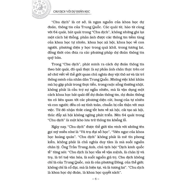 Chu Dịch Với Dự Đoán Học - Ảnh 3