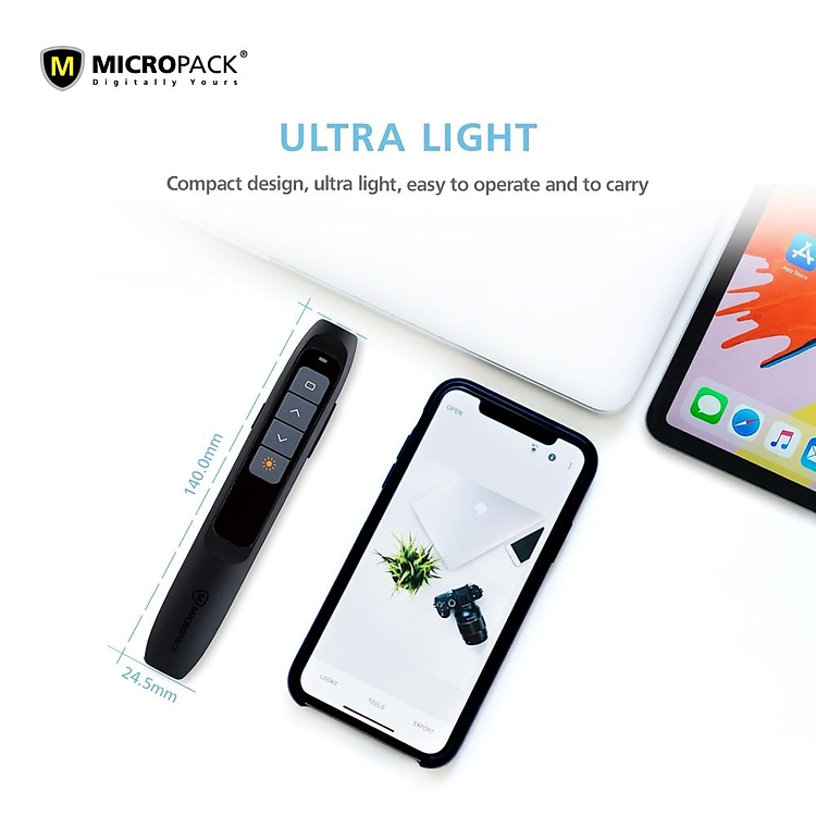 Bút trình chiếu MicroPack POINTER LITE - Hàng Chính Hãng