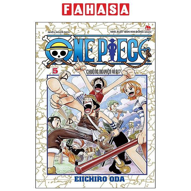Sách - One Piece - Tập 5 - Chuông Nguyện Vì Ai? (Tái Bản 2025)