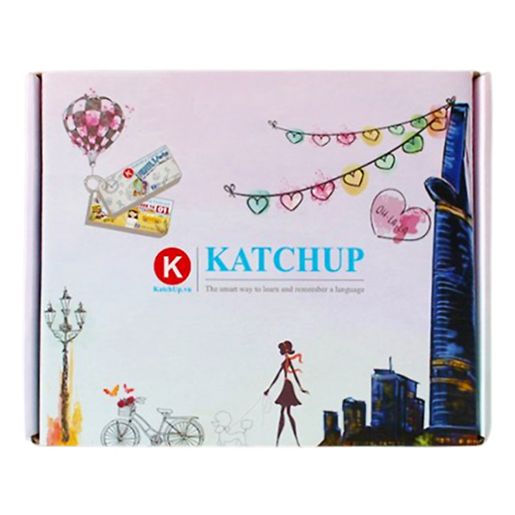 Bộ KatchUp Flashcard 3000 Từ Tiếng Anh A-B (1500 từ) - Standard