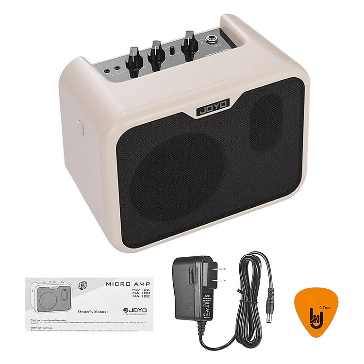 Ampli Khuếch Đại Âm Thanh Cho Đàn Bass Guitar JOYO MA-10B (Loa Amplifier 10W) - Kèm Móng Gảy DreamMaker