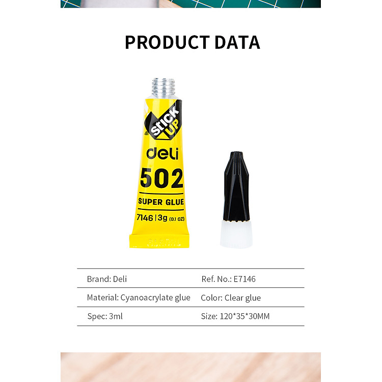 Hồ Nước Deli E7146 (8 lọ/hộp) - Ảnh 3