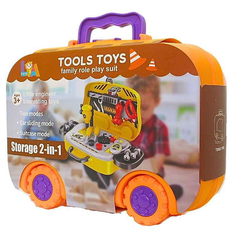 Mua Đồ Chơi Vali Dụng Cụ Kỹ Thuật LAToys Chính hãng Ưu đãi - Hình ảnh 4