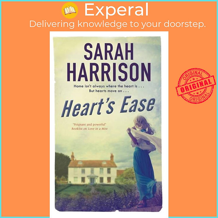 Sách - Heart's Ease by Sarah Harrison (UK edition, hardcover)