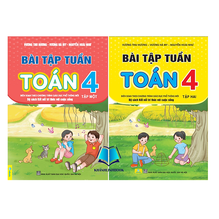 Bài Tập Tuần Toán 4 – Tập 1 + 2