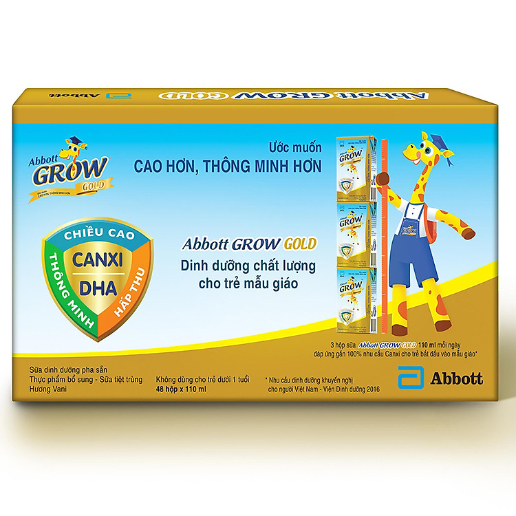 Thùng 48 Hộp Sữa Abbott Grow Gold Chất lượng Giá rẻ - Hình ảnh 3