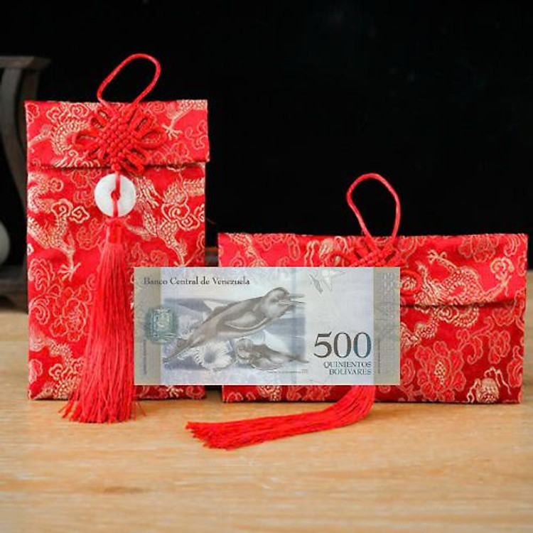 Túi Gấm Con Cá Heo 500 Venezuela - Ảnh 2