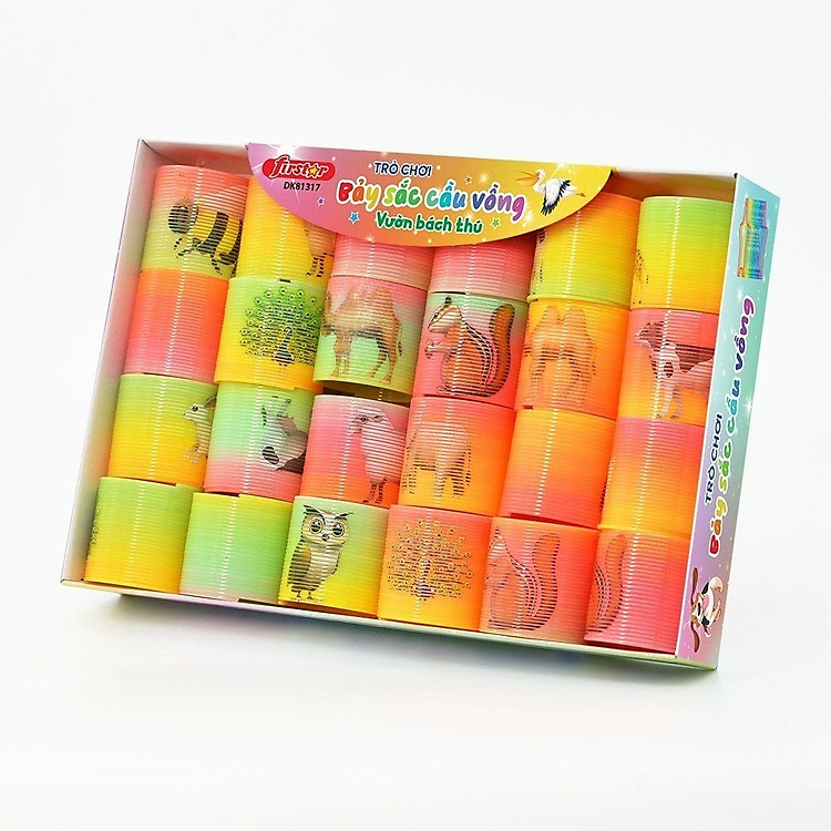 Mua tại Tiki: Đồ Chơi DUKA: Lò Xo Bảy Sắc DK81317 Chính hãng Ưu đãi