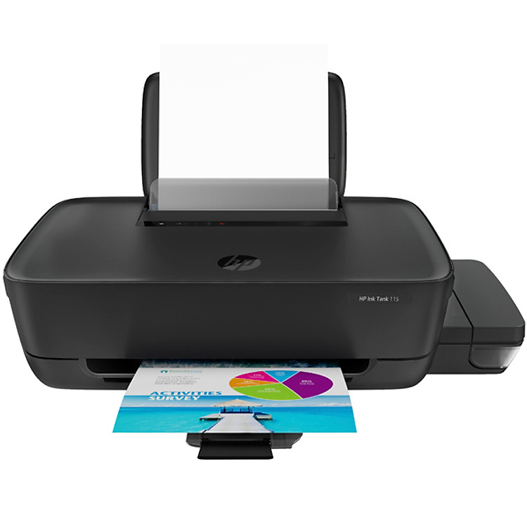 Máy In Phun Màu Đơn Năng HP Ink Tank 115 (In/Đen-2LB19A) - Hàng Chính Hãng