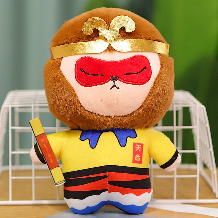Gấu bông Tôn Ngộ Không chibi 23cm Chính hãng Tiết kiệm - Hình ảnh 3