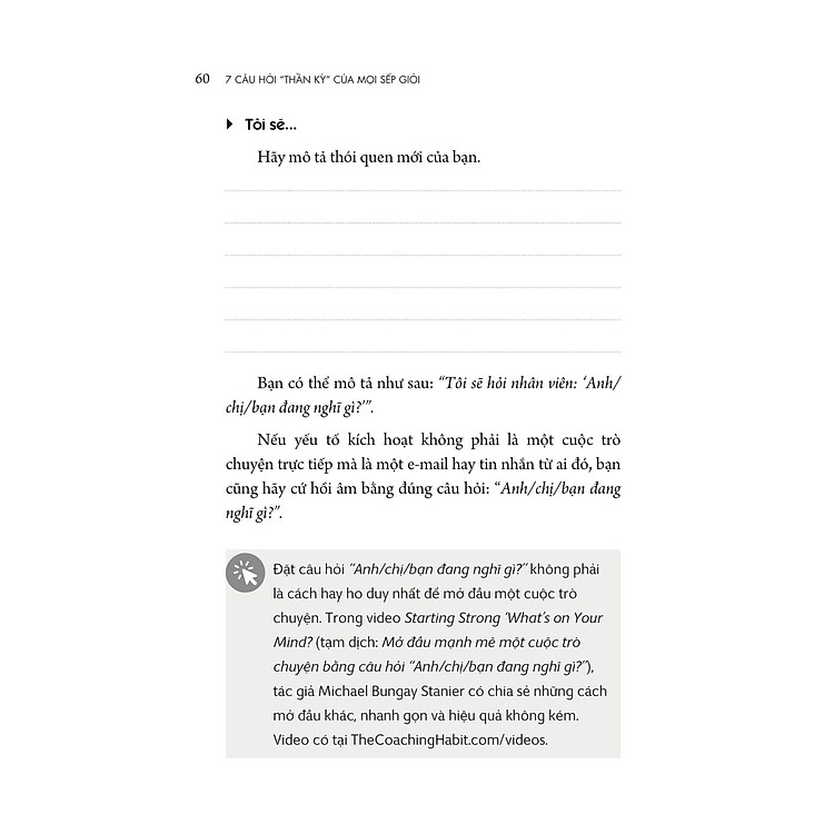 7 Câu Hỏi "Thần Kỳ" Của Mọi Sếp Giỏi (Tái Bản 2020) - Ảnh 6