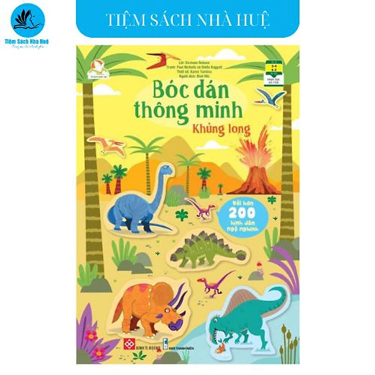 Bóc Dán Thông Minh – Khủng Long