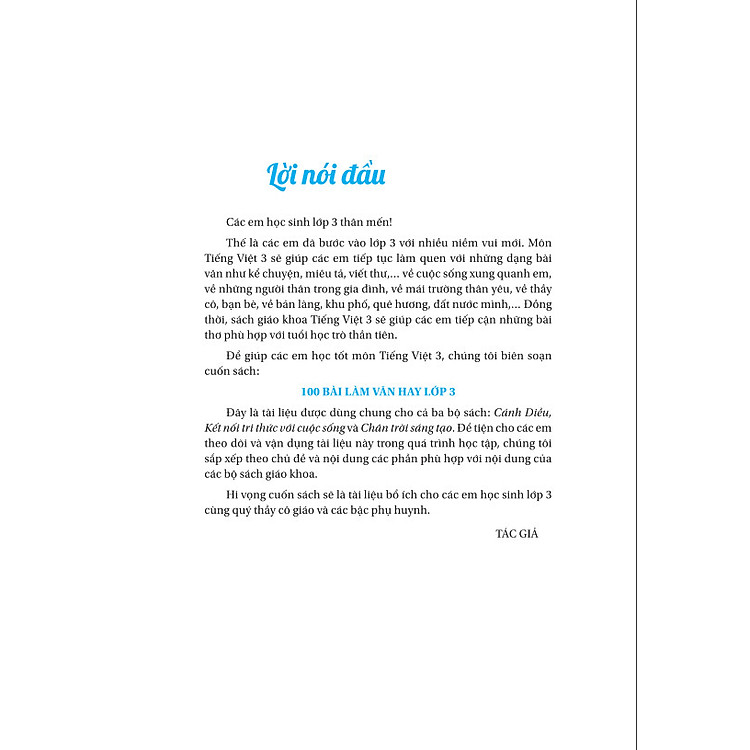 100 Bài Làm Văn Hay Lớp 3 - Ảnh 4