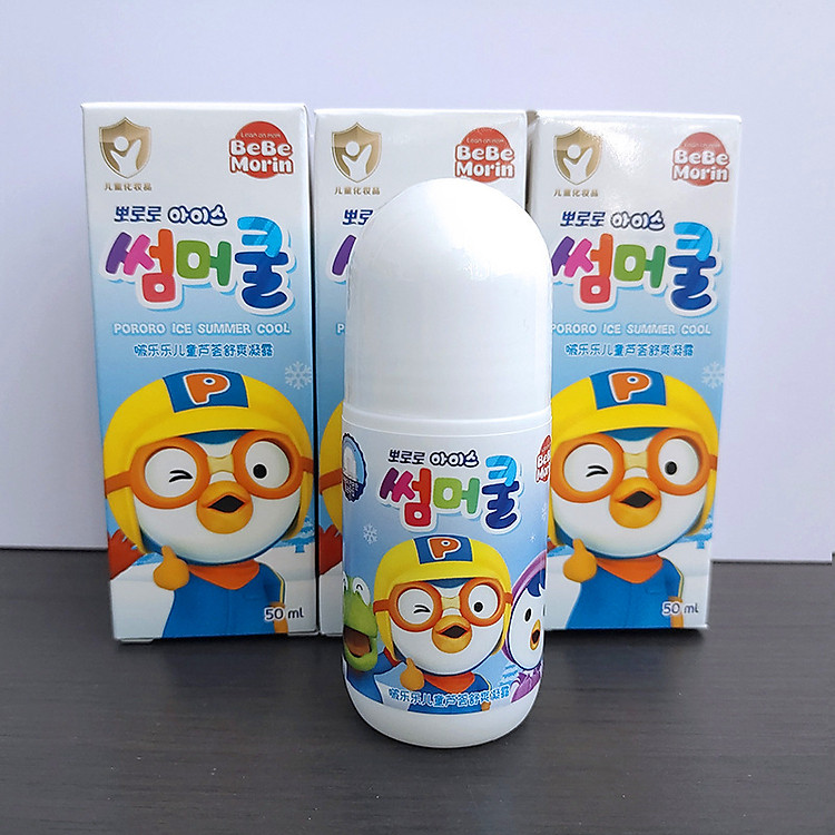 Lăn muỗi Pororo 50ml cho bé Chính hãng Ưu đãi - Hình ảnh 4