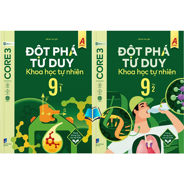 Sách - Đột phá tư duy Khoa học tự nhiên 9 - Dùng chung cho các bộ SGK