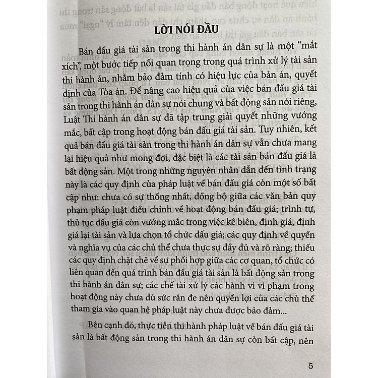 Pháp Luật Về Bán Đấu Giá Tài Sản Là Bất Động Sản Trong Thi Hành Án Dân Sự Ở Việt Nam - Ảnh 3